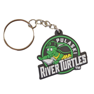 River Turtles 3D Patch Logo Keychain